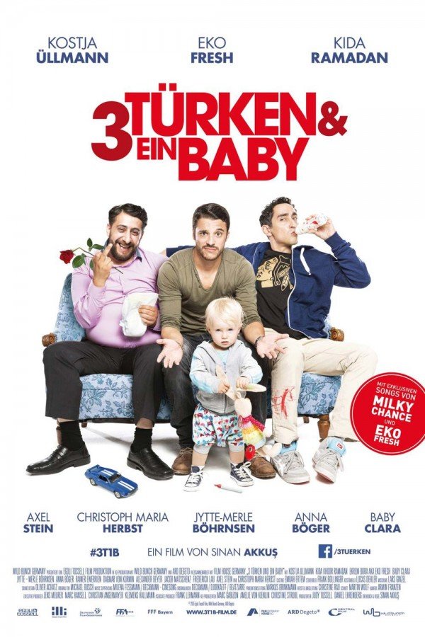 3 Tuerken und ein Baby Poster